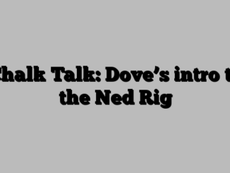 Chalk Talk: Dove’s intro to the Ned Rig