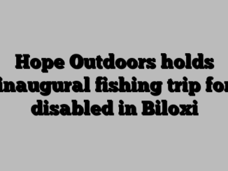 Hope Outdoors holds inaugural fishing trip for disabled in Biloxi