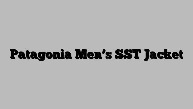 Patagonia Men’s SST Jacket