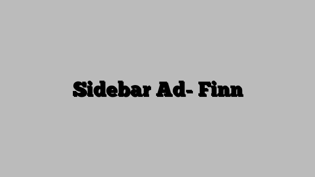 Sidebar Ad- Finn