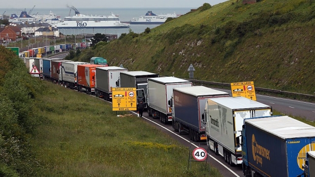 A ‘catastrophic’ no-deal Brexit would cause huge tailbacks at British ports