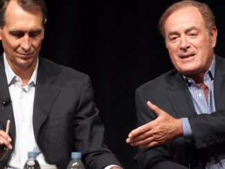 Al Michaels tried to make a joke on ‘Sunday Night Football’ comparing the New York Giants to Harvey Weinstein