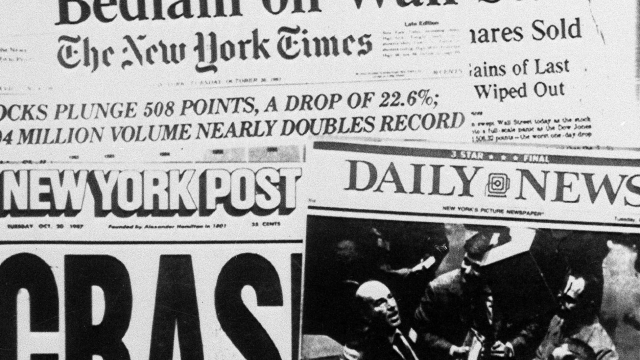 Everyone forgets the most important thing about the 1987 Black Monday stock market crash