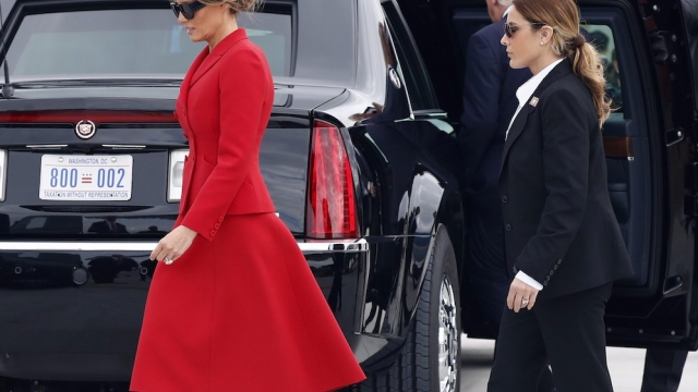 Melania Trump has a Secret Service agent who looks strikingly similar to her — and it’s fueling a wild conspiracy theory