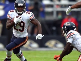 Tarik Cohen throws first career touchdown pass as Chicago pulls off another trick play