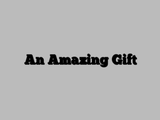 An Amazing Gift