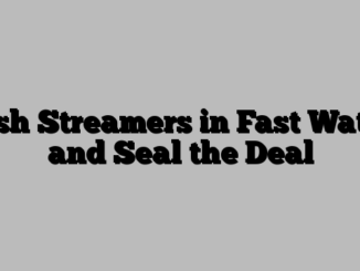 Fish Streamers in Fast Water and Seal the Deal