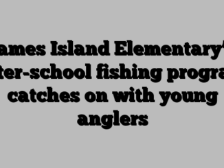 James Island Elementary’s after-school fishing program catches on with young anglers