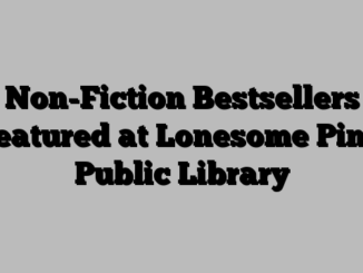 Non-Fiction Bestsellers featured at Lonesome Pine Public Library