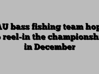 SAU bass fishing team hopes to reel-in the championship in December