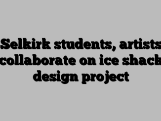 Selkirk students, artists collaborate on ice shack design project