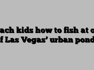 Teach kids how to fish at one of Las Vegas’ urban ponds