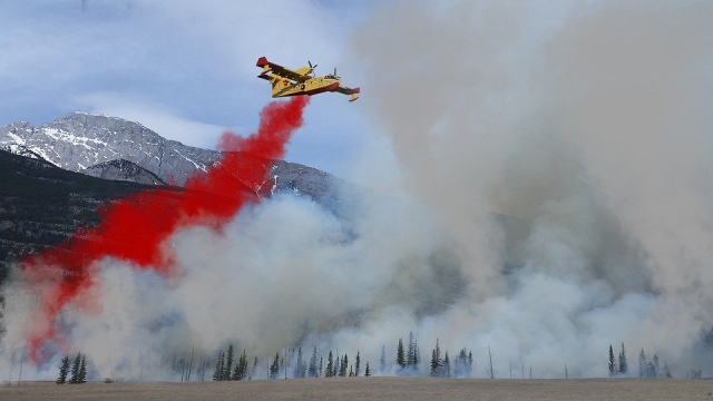 Fire Retardant Use Explodes as Worries About Water, Wildlife Risk Grow