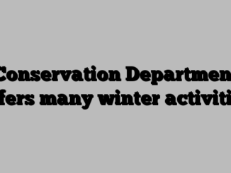 Conservation Department offers many winter activities