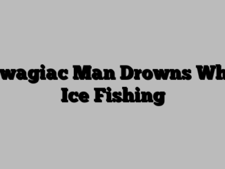 Dowagiac Man Drowns While Ice Fishing