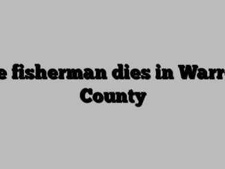 Ice fisherman dies in Warren County