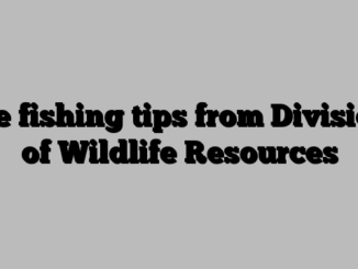 Ice fishing tips from Division of Wildlife Resources