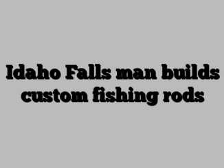 Idaho Falls man builds custom fishing rods