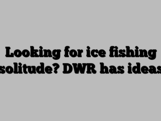 Looking for ice fishing solitude? DWR has ideas