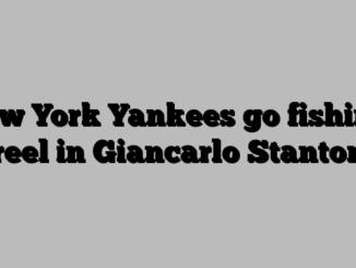 New York Yankees go fishing, reel in Giancarlo Stanton