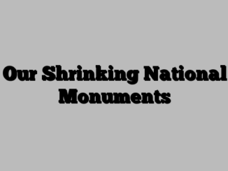 Our Shrinking National Monuments