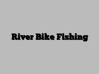 River Bike Fishing