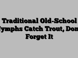 Traditional Old-School Nymphs Catch Trout, Don’t Forget It