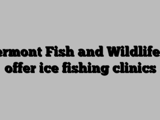 Vermont Fish and Wildlife to offer ice fishing clinics