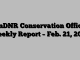 MnDNR Conservation Officer Weekly Report – Feb. 21, 2018