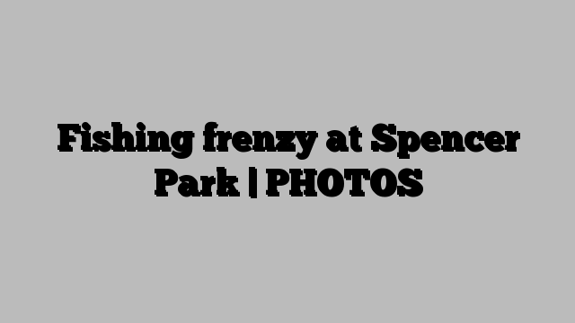 Fishing frenzy at Spencer Park | PHOTOS