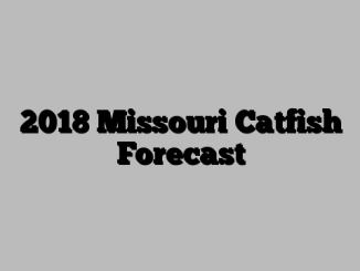 2018 Missouri Catfish Forecast