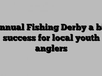 Annual Fishing Derby a big success for local youth anglers