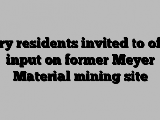 Cary residents invited to offer input on former Meyer Material mining site