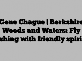 Gene Chague | Berkshire Woods and Waters: Fly fishing with friendly spirits