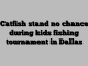 Catfish stand no chance during kids fishing tournament in Dallas