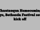 Chautauqua Homecoming Days, Bethesda Festival set to kick off