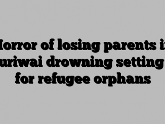 Horror of losing parents in Muriwai drowning setting in for refugee orphans