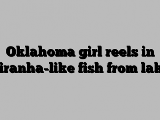 Oklahoma girl reels in piranha-like fish from lake