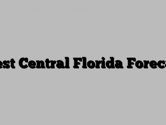 West Central Florida Forecast
