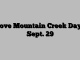 I Love Mountain Creek Day Is Sept. 29