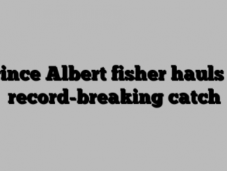 Prince Albert fisher hauls in record-breaking catch