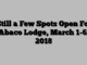 Still a Few Spots Open For Abaco Lodge, March 1-6, 2018