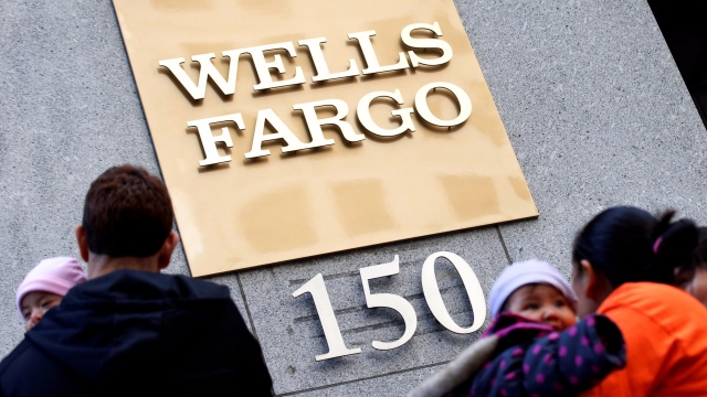 Here comes Wells Fargo …