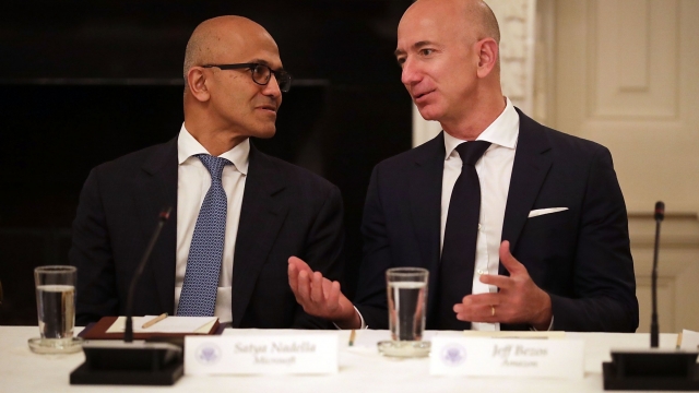 Microsoft and Amazon struck a brilliant partnership to take on Google in the next big thing for cloud computing (GOOG, AMZN, MSFT)