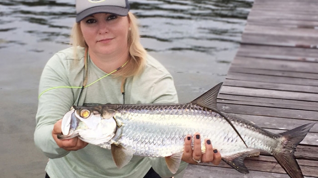 Photos: A Silver King on a 6-weight in Belize