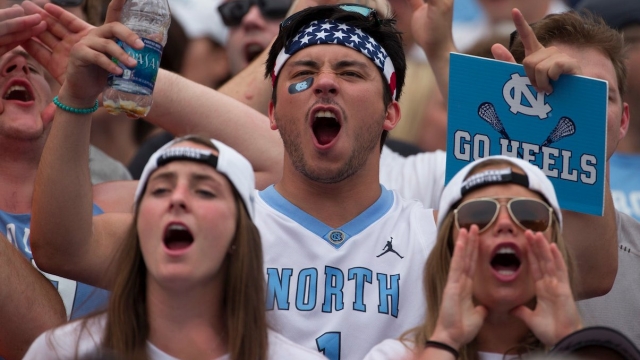 UNC used an insane slide to defend fake classes for athletes