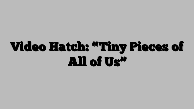 Video Hatch: “Tiny Pieces of All of Us”