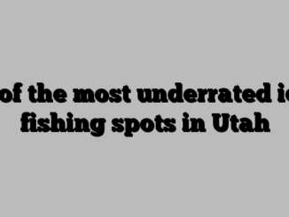 3 of the most underrated ice fishing spots in Utah