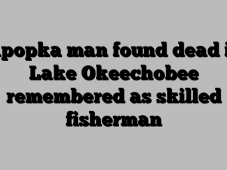 Apopka man found dead in Lake Okeechobee remembered as skilled fisherman