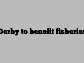 Derby to benefit fisheries